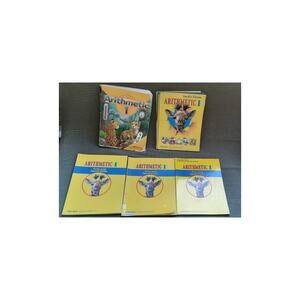 Abeka Math Arithmetic 1 Work Text Quiz Tests Speed Drills Answer Key Teacher Set